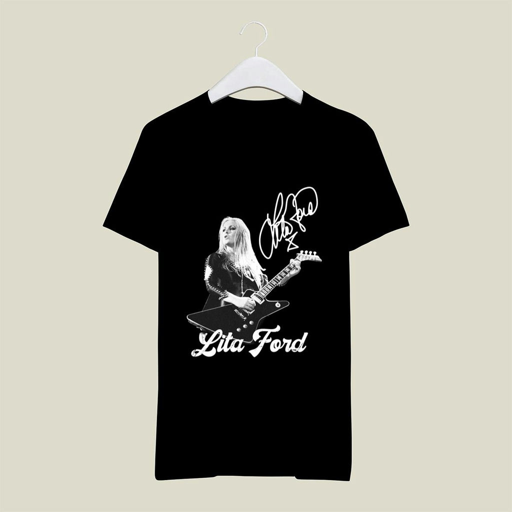 Lita Ford Signature T Shirt