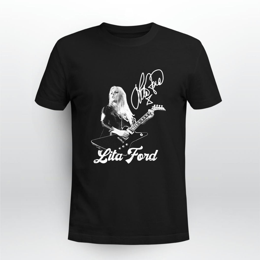 Lita Ford Signature T Shirt