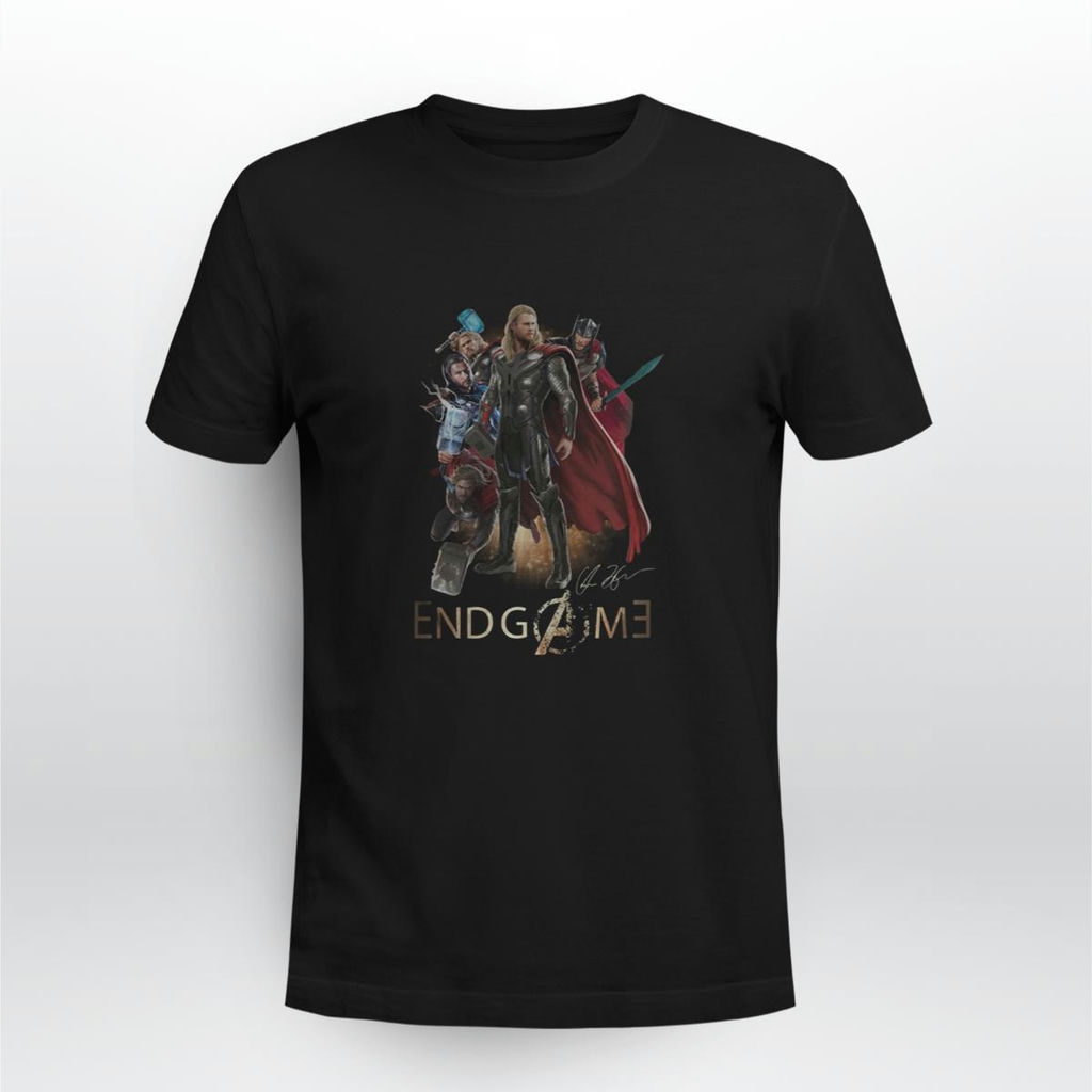 Marvel Avenger Endgame Chris Hemsworth Signature Shirt