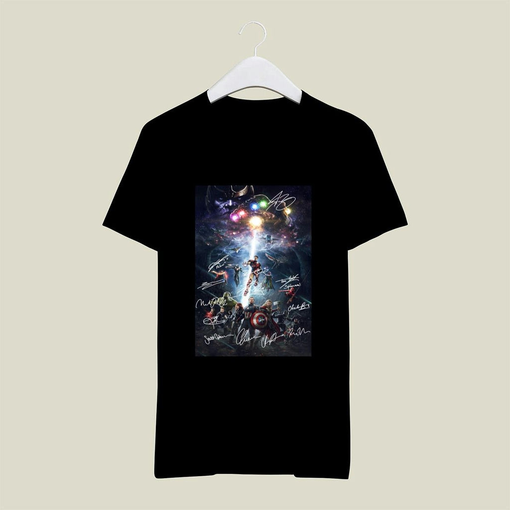 Marvel Avengers Endgame Signature All Heroes Shirt