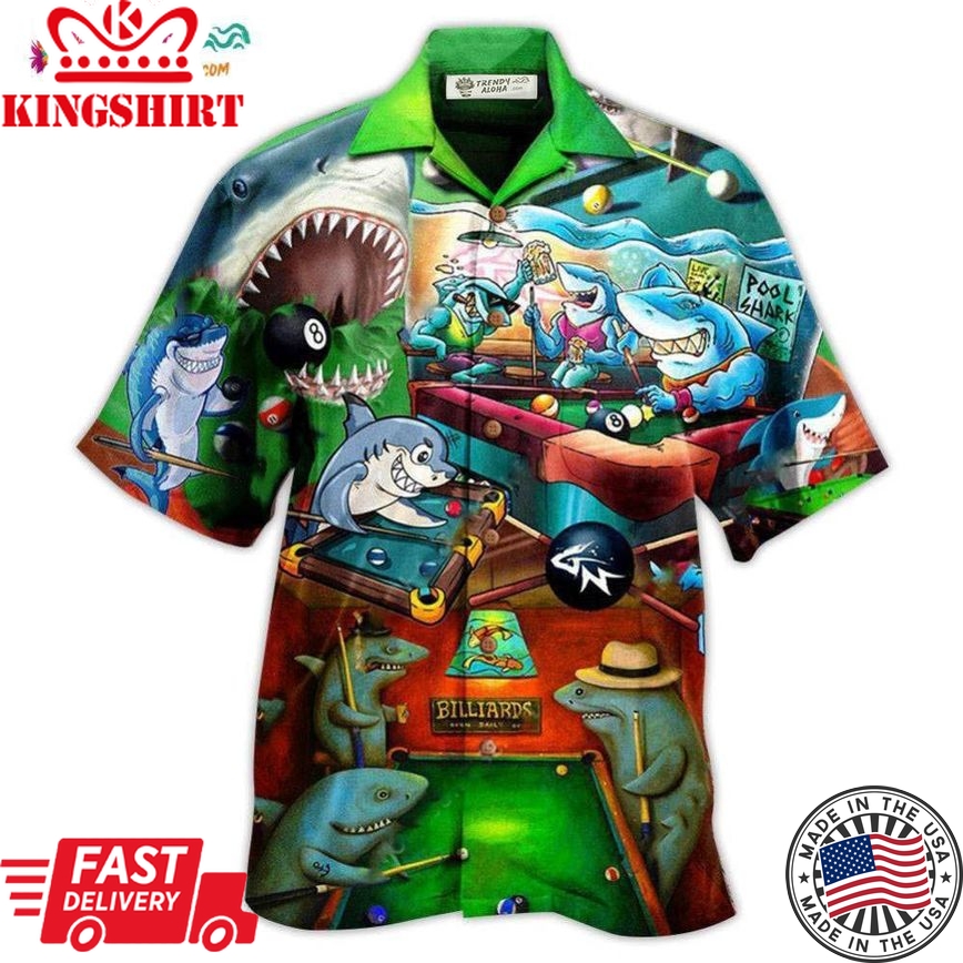 Shark Pool Hawaiian Shirt