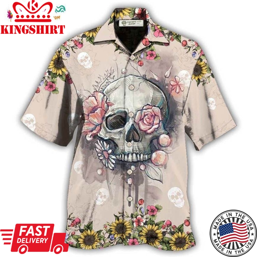 Skull Life Cute Style Hawaiian Shirt