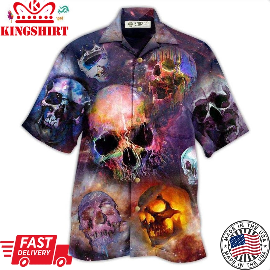 Skull Life Is Short Don'T Turn Into Skull Hawaiian Shirt