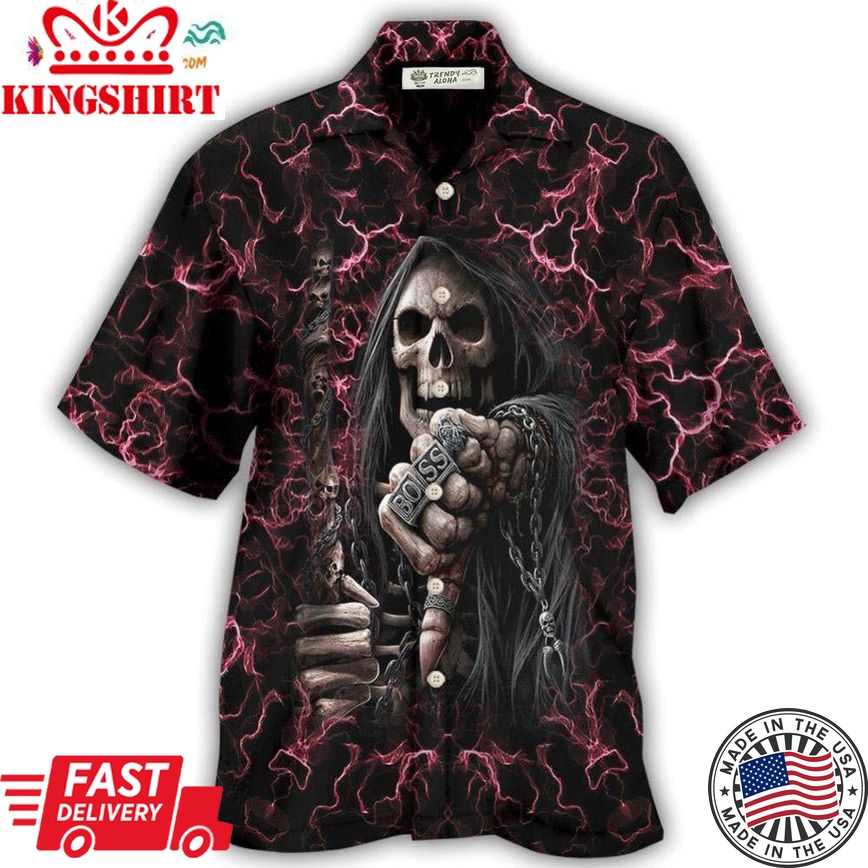 Skull Your First Mistake Hawaiian Shirt