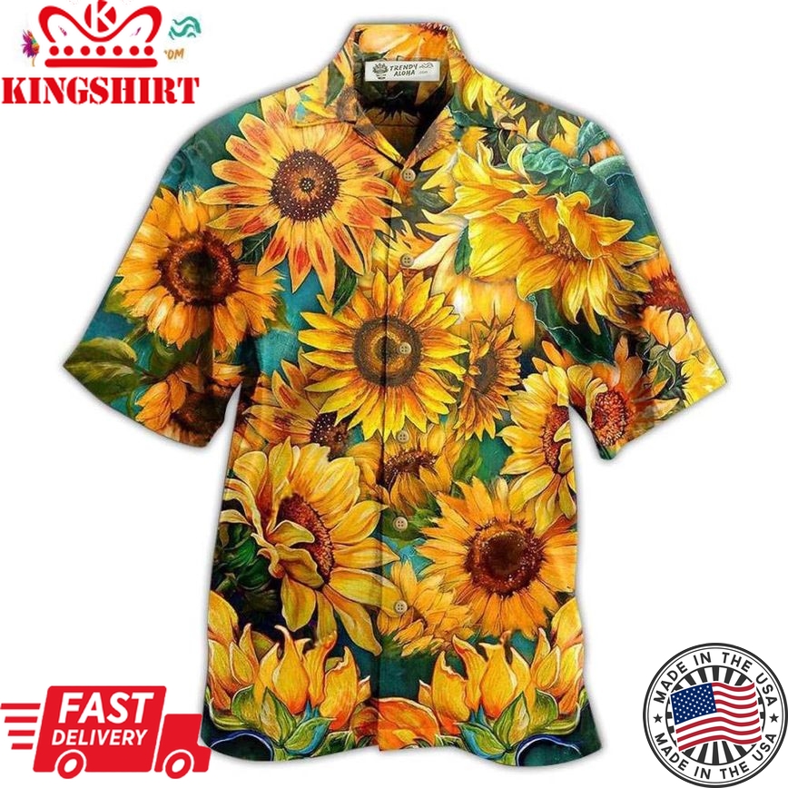 Sunflower Is Peace Life Hawaiian Shirt