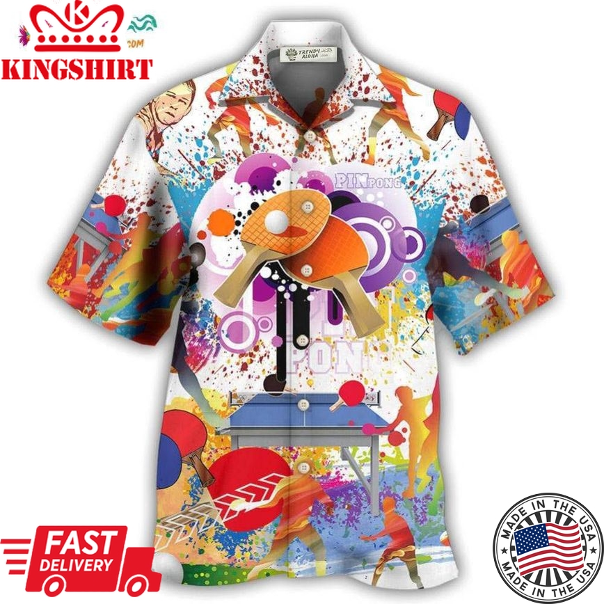 Table Tennis Is My Therapy Hawaiian Shirt