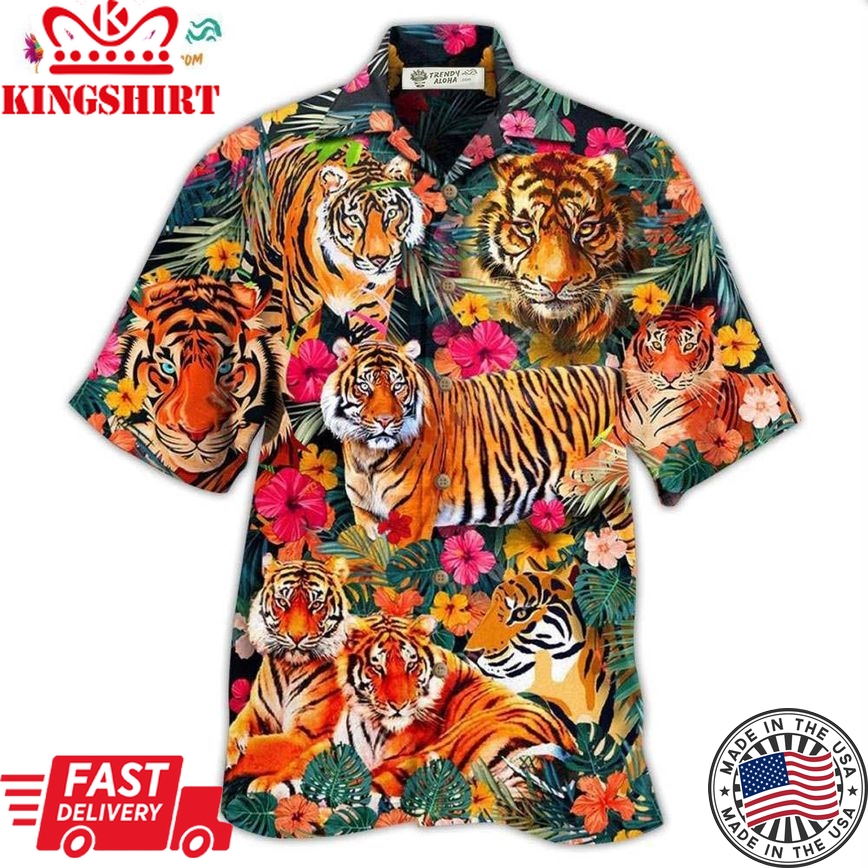 Tiger Be A Jungle Tiger Not A Zoo Tiger Hawaiian Shirt