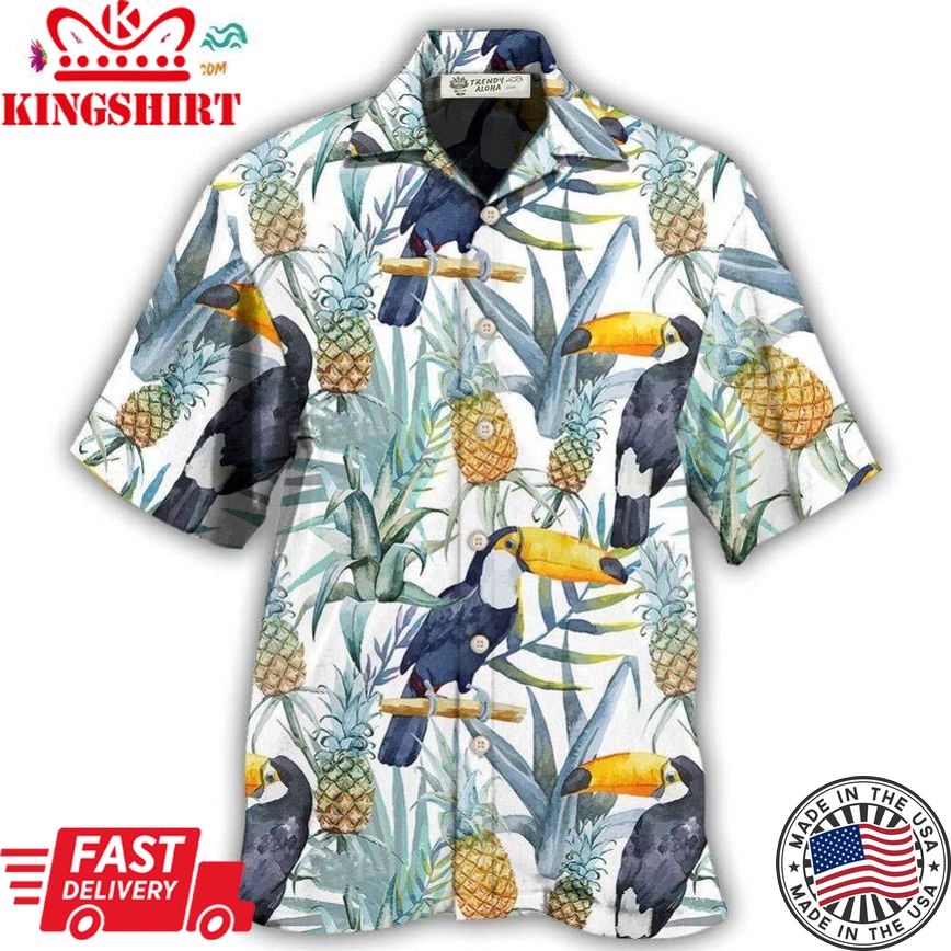 Toucan Tropical Bird Basic Hawaiian Shirt