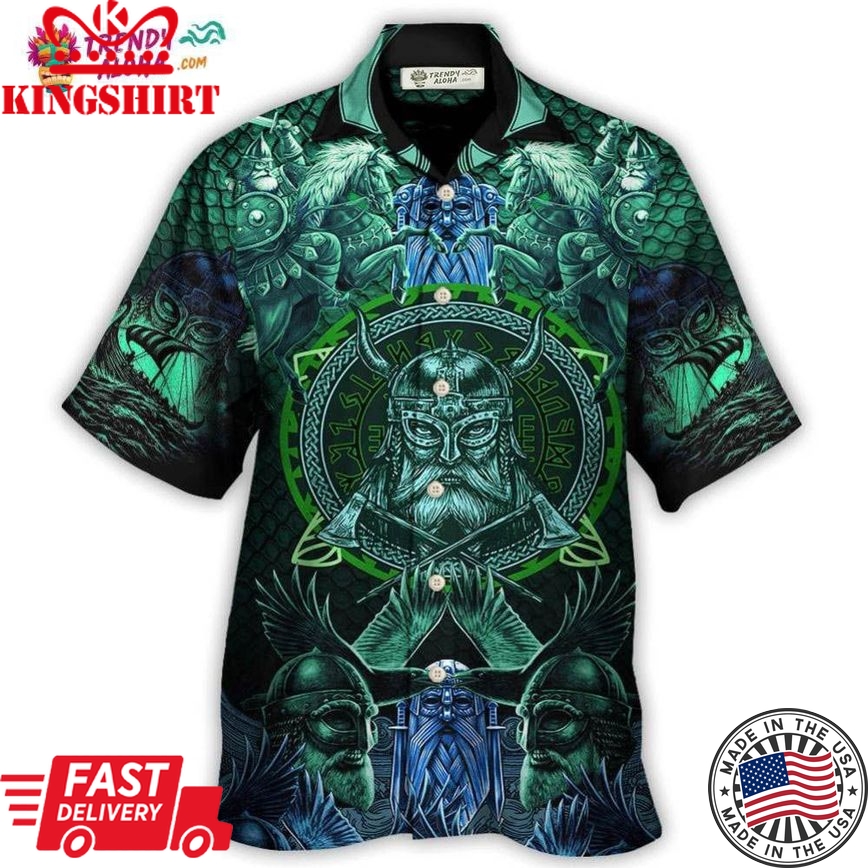 Viking See You In Valhalla Hawaiian Shirt