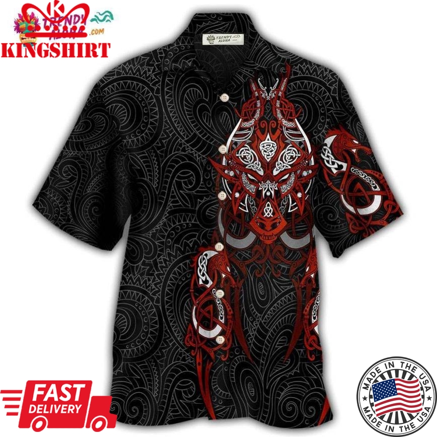 Viking Victory Life Style Cool Pattern Hawaiian Shirt