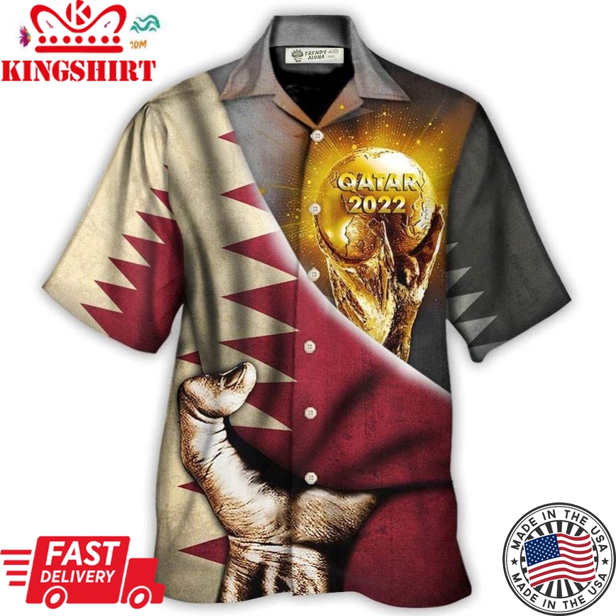 World Cup Qatar 2022 Qatar Will Be The Champion Hawaiian Shirt