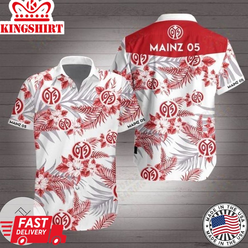 1. Fsv Mainz 05 Trendy Hawaiian Shirt Aloha Shirt