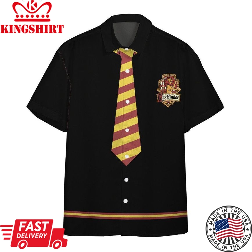 3D H.P Gryffindor Custom Hawaiian Shirt