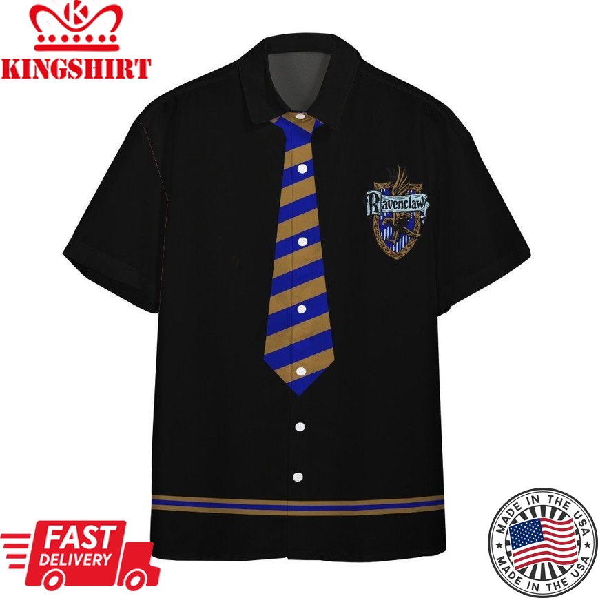 3D H.P Ravenclaw Custom Hawaiian Shirt