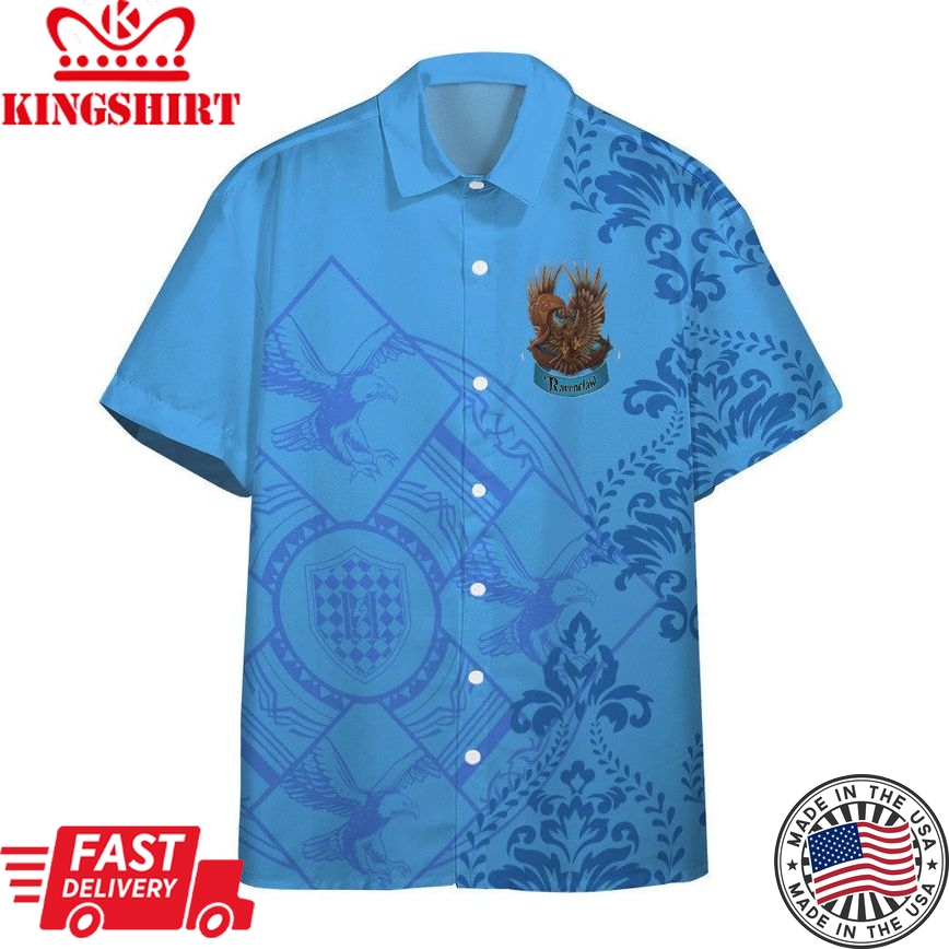 3D H.P Ravenclaw Summer Vibe Custom Hawaiian Shirt