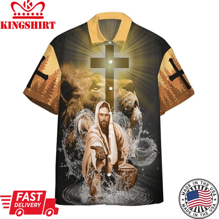 3D Jesus Christ Is My Everything Custom Short Sleeve Shirt