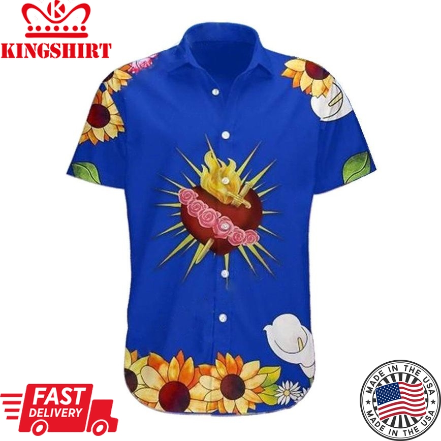 3D Romeo Montague Leonardo Dicaprio In Romeo & Juliet Hawaii Shirt