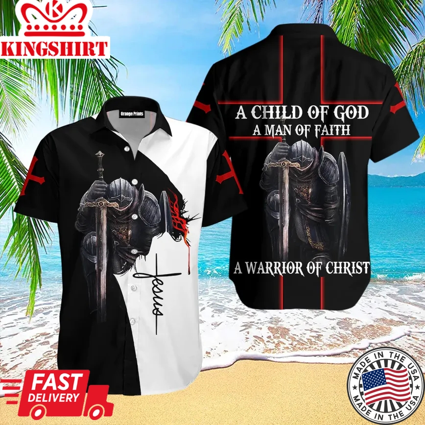 A Child Of God Trendy Hawaiian Shirt