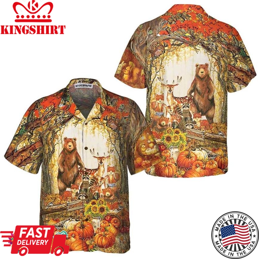 A Greatful Thanksgiving Hawaiian Shirt, Fall Thanksgiving Shirt, Gift For Thanksgiving Day