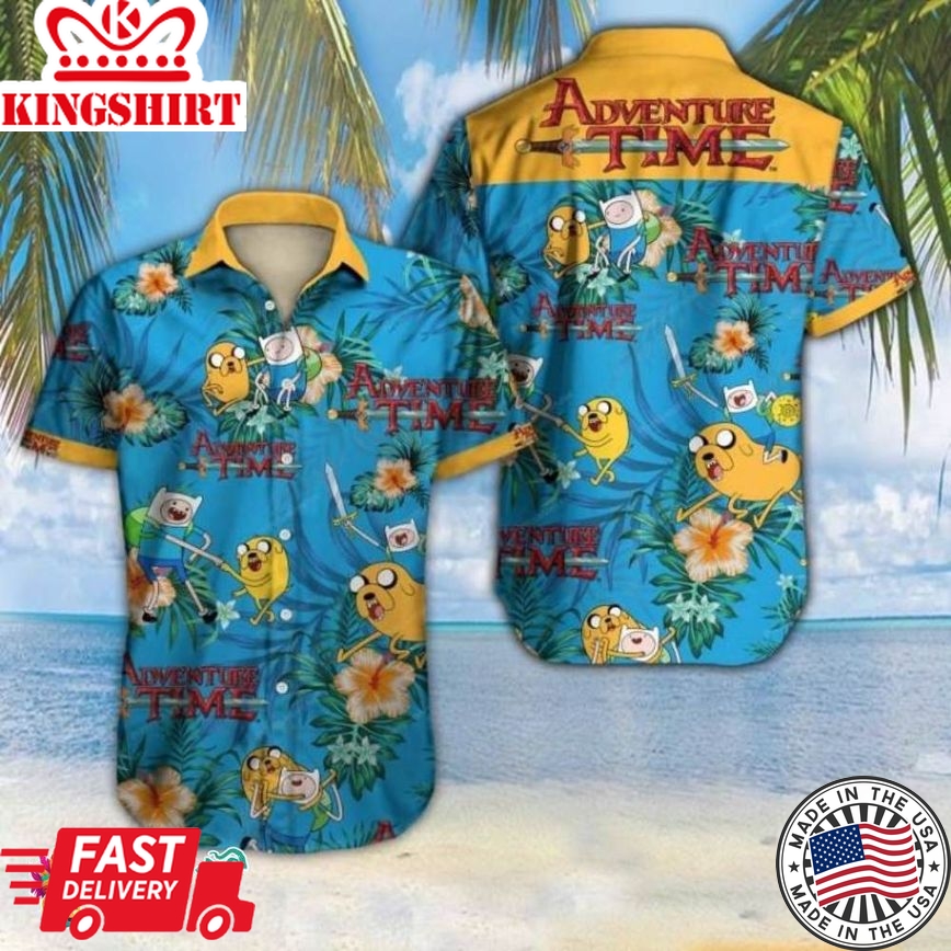 Adventure Time Hawaiian Shirt