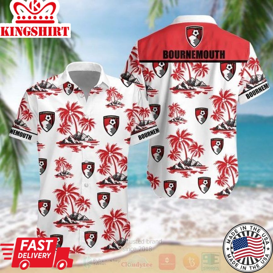 Afc Bournemouth Coconut Island Trendy Hawaiian Shirt Aloha Shirt