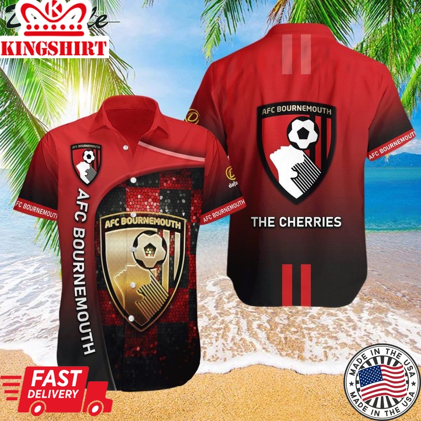 Afc Bournemouth The Cherris Trendy Hawaiian Shirt Aloha Shirt