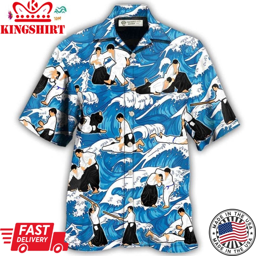 Aikido Make Me Strong Hawaiian Shirt