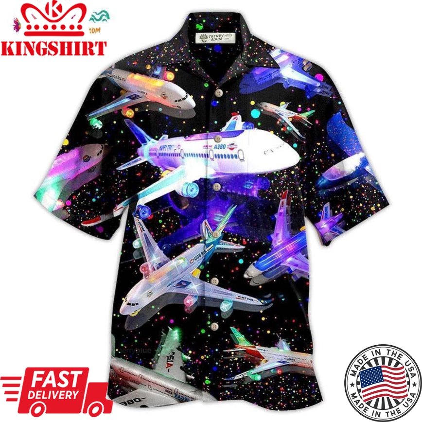 Airplane Fly To Dreams Hawaiian Shirt