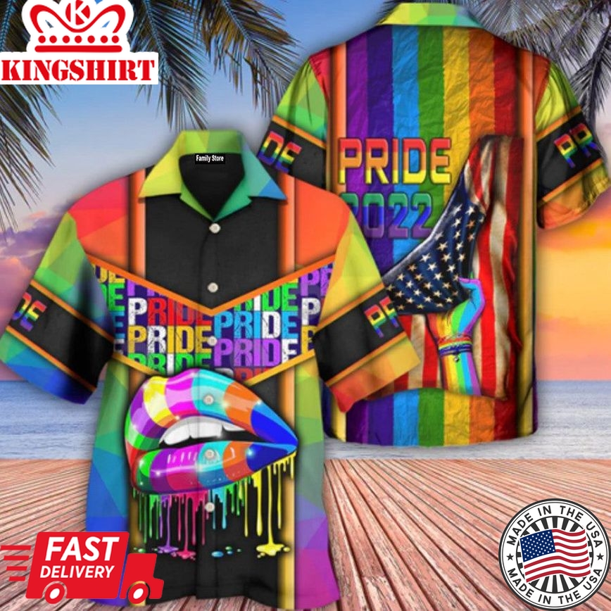 Aloha Equality: Love Pride Hawaiian Shirt