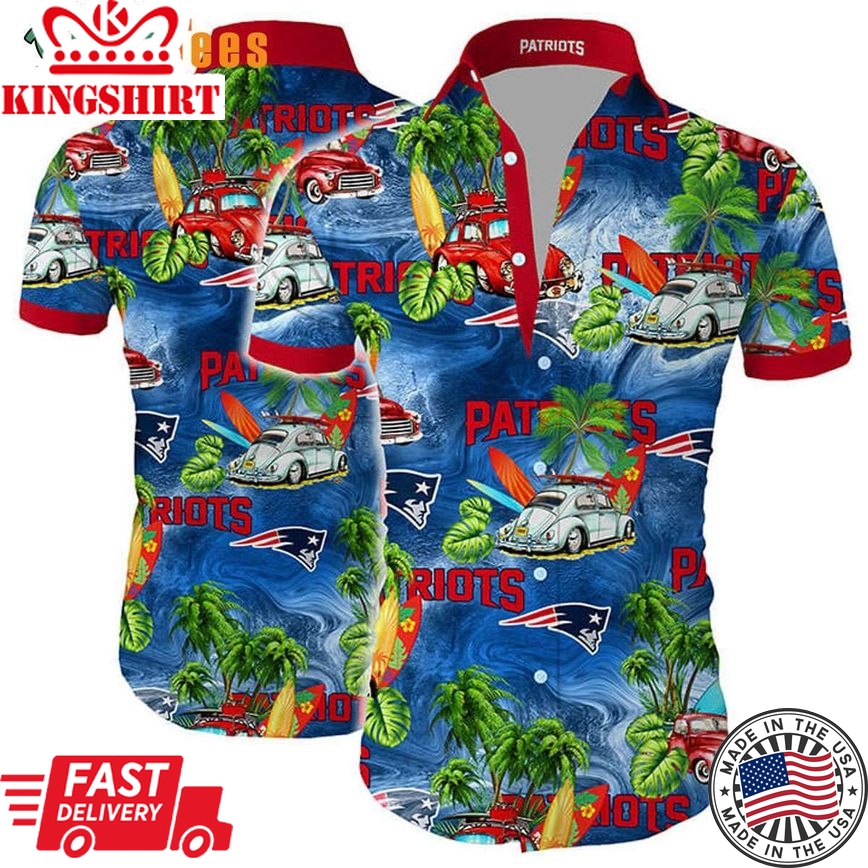 Aloha Patriots Trendy Hawaiian Shirt Patriots Gift Perfect Gifts For Your Loved Ones