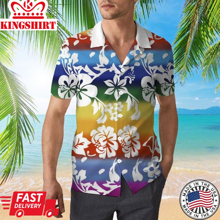 Aloha Pineapple: Hawaiian Shirt with Pineapple and Floral Print