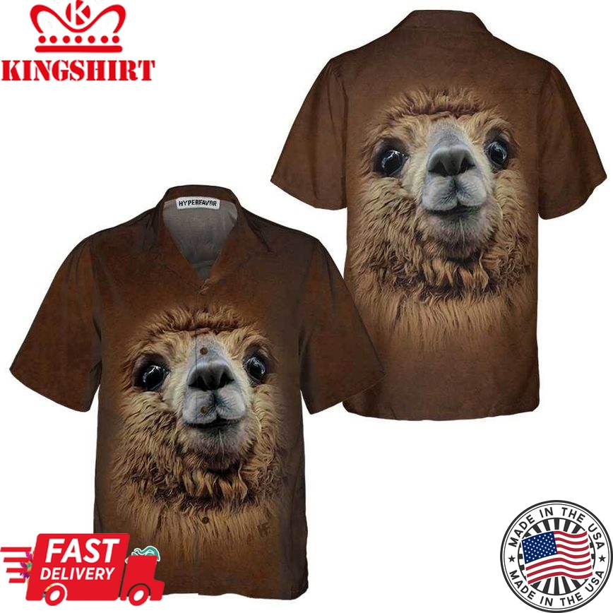 Alpaca Lover Hawaiian Shirt, Funny Alpaca Shirt For Men & Women