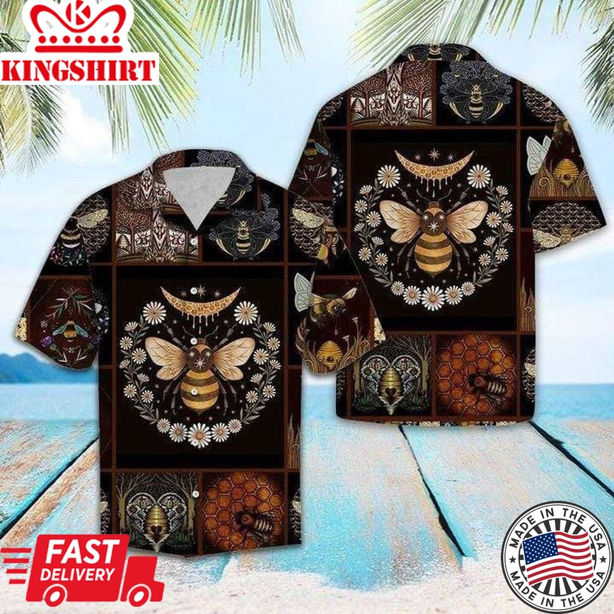 Amazing Bee Trendy Hawaiian Shirt