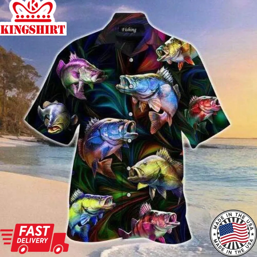 Amazing Fishing Trendy Hawaiian Shirt