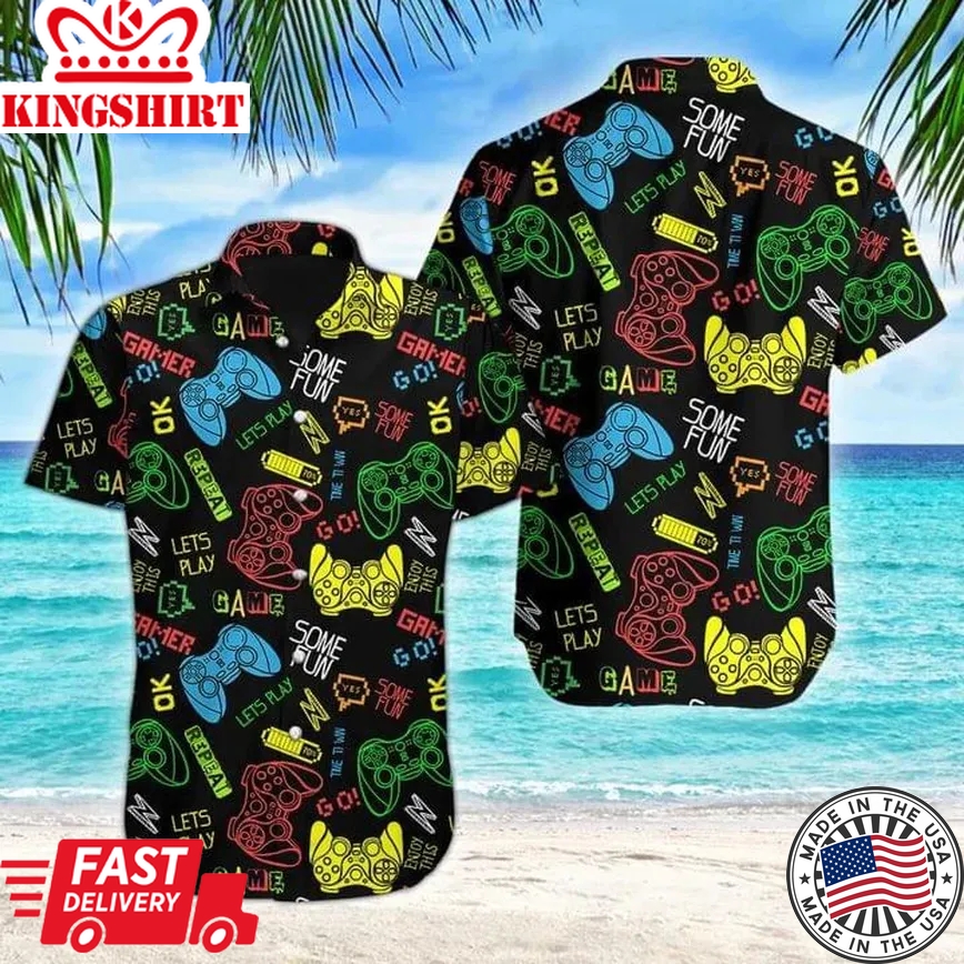 Amazing Gamer Trendy Hawaiian Shirt