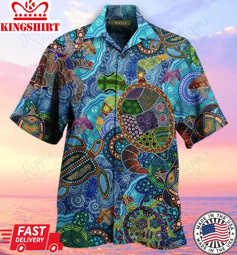 Amazing Turtle Trendy Hawaiian Shirt