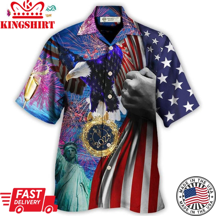 America 2023 New Year America Hawaiian Shirt