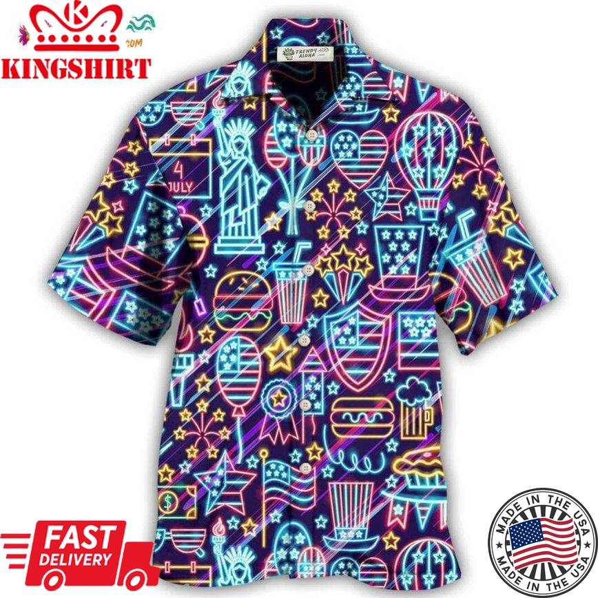 America Fourth Of July Independence Day Stunning Thing Hawaiian Shirt