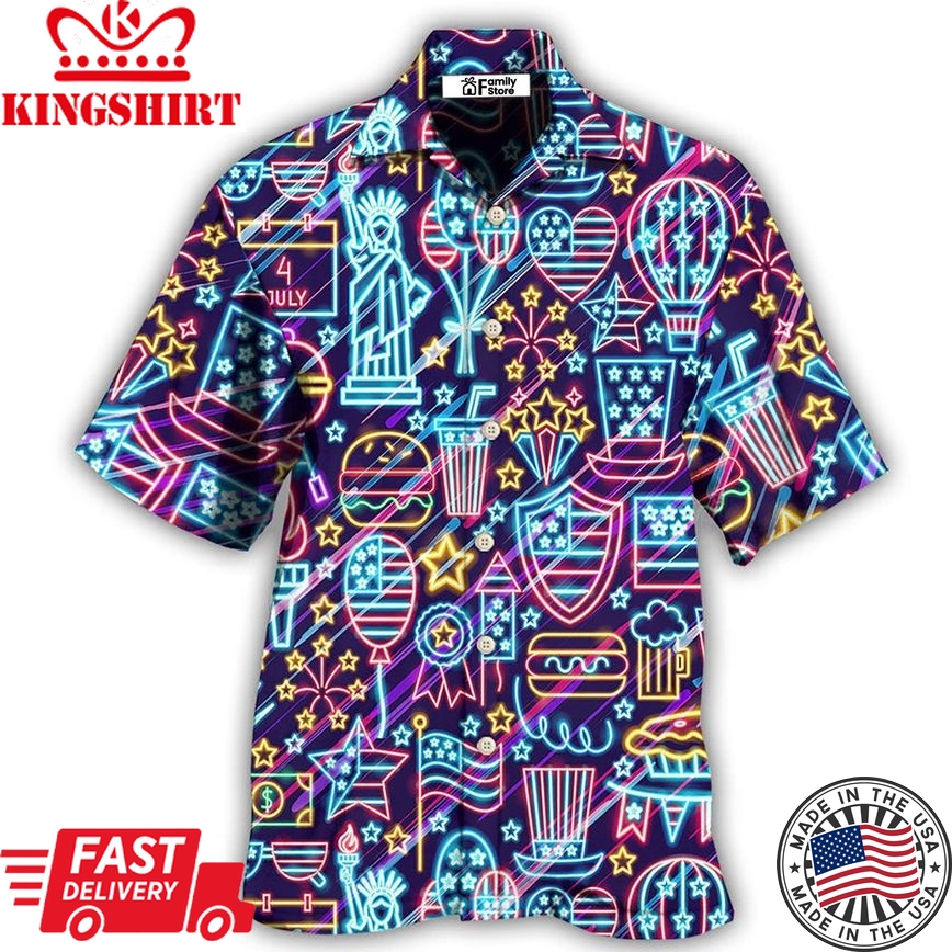 America Fourth Of July Independence Day Stunning Thing Hawaiian Shirt