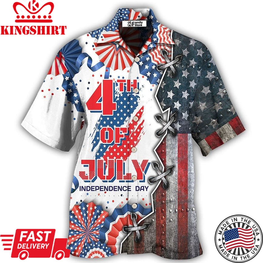 America Independence Day Happy Day Hawaiian Shirt