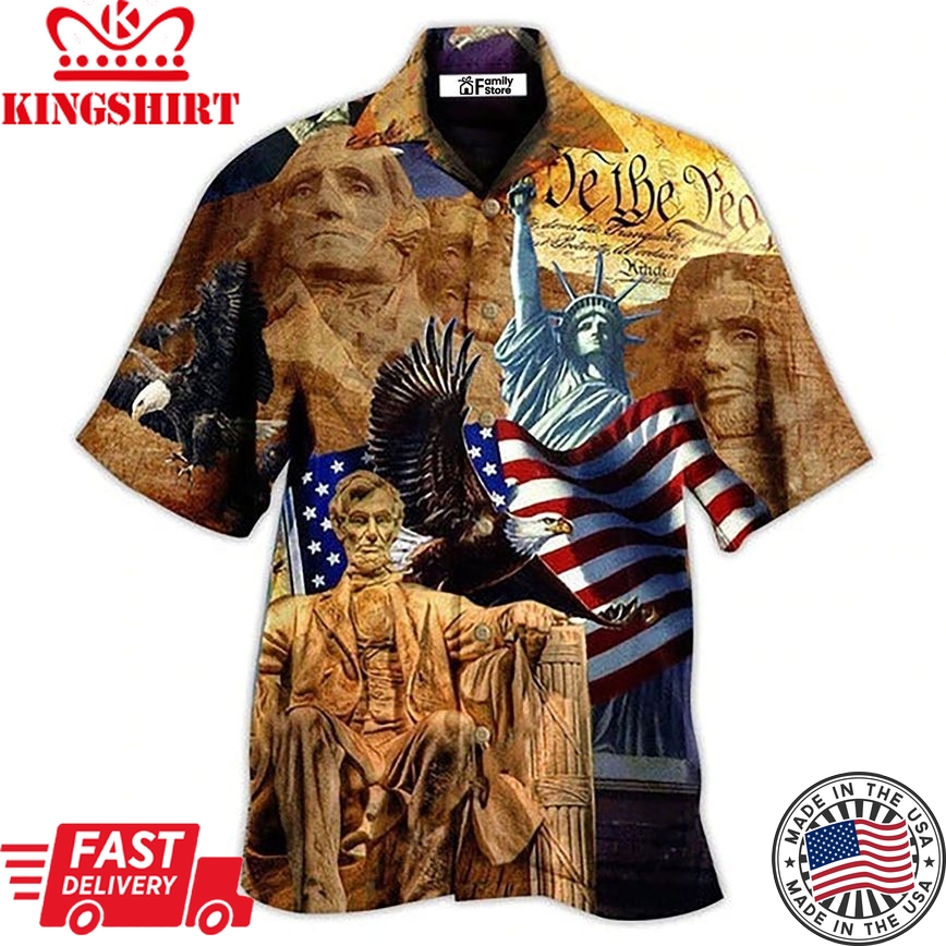 America Land Of America Hawaiian Shirt