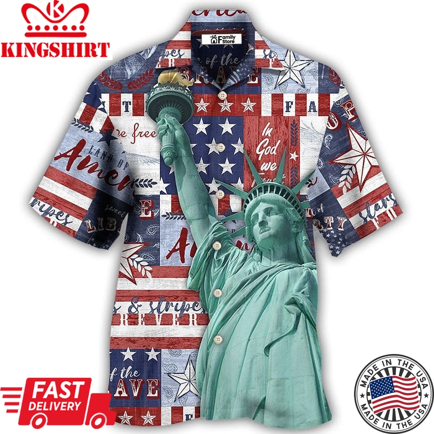 America Live Free Hawaiian Shirt