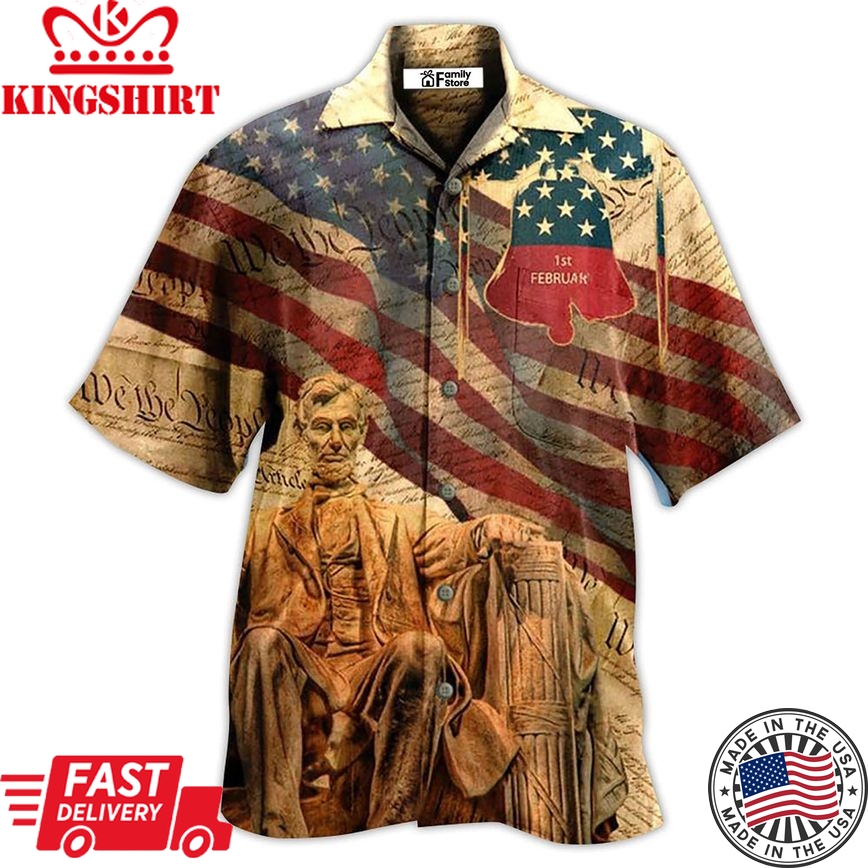 America Love Day Freedom Hawaiian Shirt