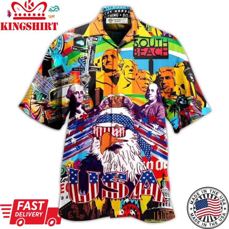 America Proud Forever Hawaiian Shirt