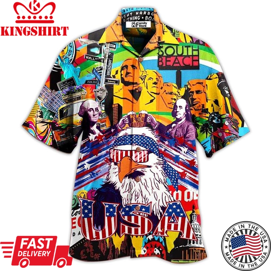 America Proud Forever Hawaiian Shirt