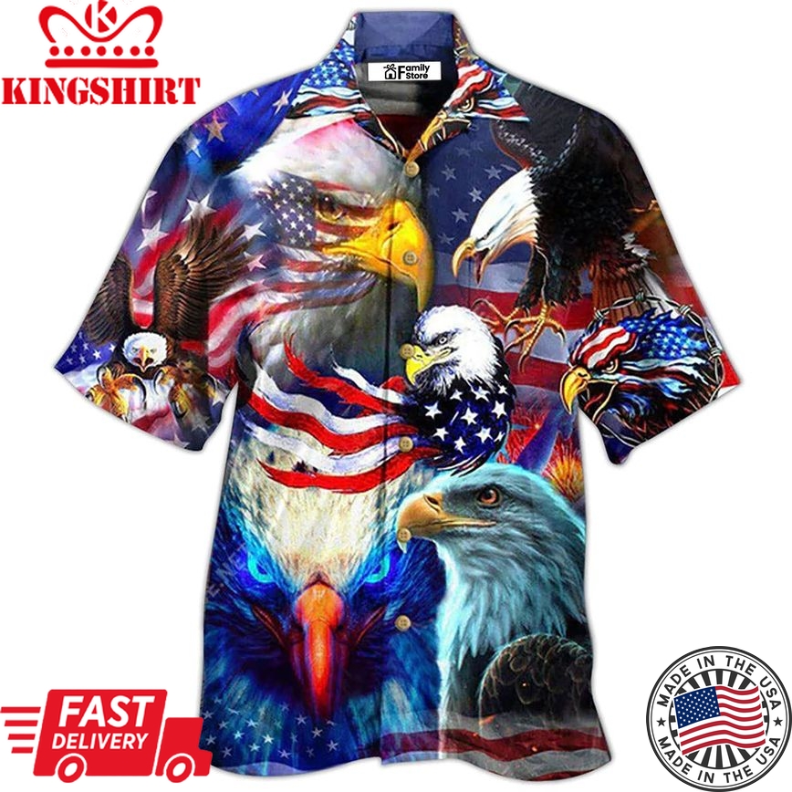 America Soar Like An Eagle Hawaiian Shirt