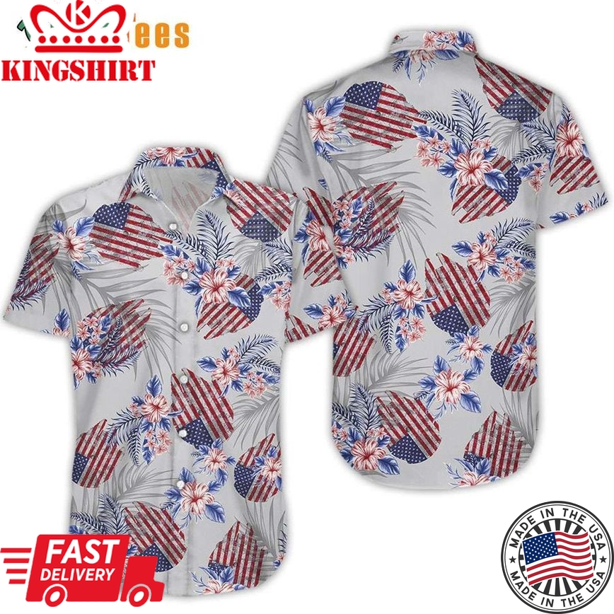 American Flag Star Wars Trendy Hawaiian Shirt Perfect Gifts For Your Loved Ones