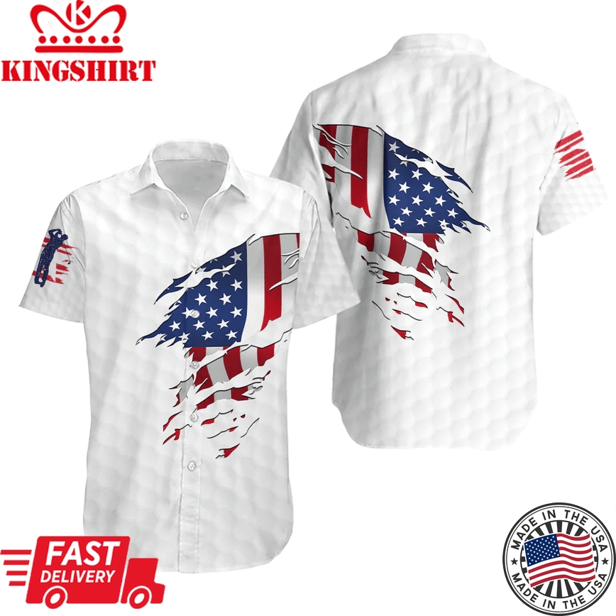 American Golf Trendy Hawaiian Shirt