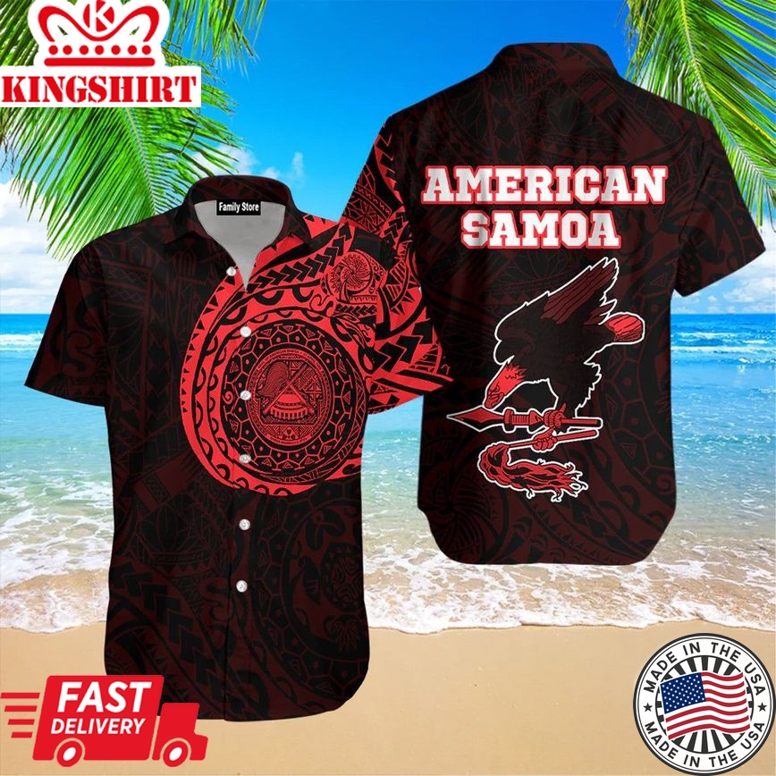 American Samoa Hawaiian Shirts