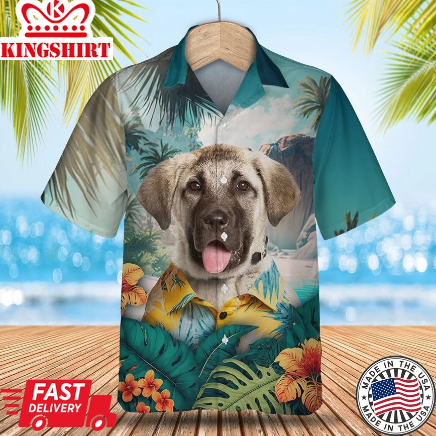 Anatolian Shepherd - 3D Tropical Trendy Hawaiian Shirt